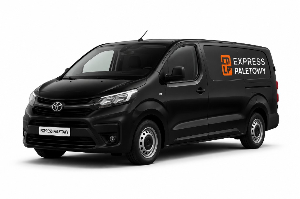 EP Smart — czarny van miejski Express Paletowy